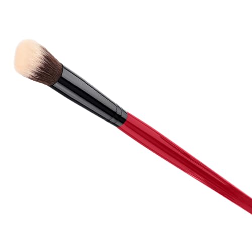 Smashbox Blurring Concealer Brush | Rounded Concealer Makeup Brush for Under Eyes | Airbrush Finish for Liquid or Cream Formulas