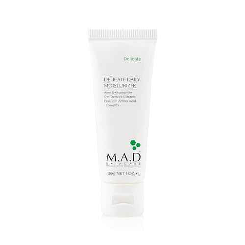 M.A.D Skincare Discover Delicate Care Set ? Complete Sensitive Skin Regimen with Gentle Cleansing Gel, Redness Rescue, Daily Moisturizer & Calming Gel Mask ? Hydrates & Soothes Irritated Skin