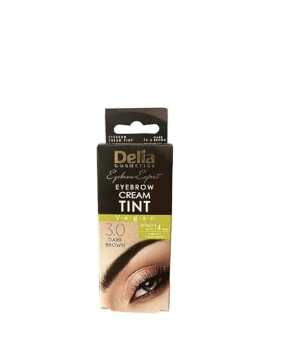 Delia Eyebrow Henna Tint Kit Dark Brown