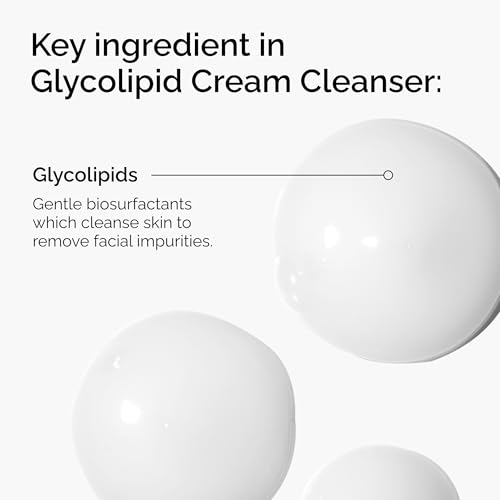 The Ordinary Glycolipid Cream Cleanser, Gentle Makeup Removal with Plant-Derived Glycolipid Agents, 5.1 Fl Oz
