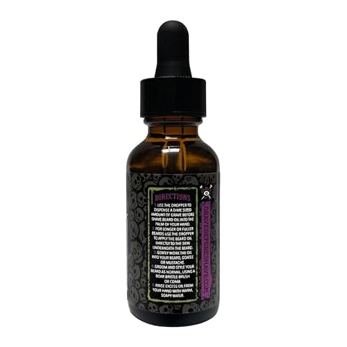 Grave Before Shave Voodoo Blend beard oil 1 oz. Bottle with Dropper top Dispenser (Pack of 2)