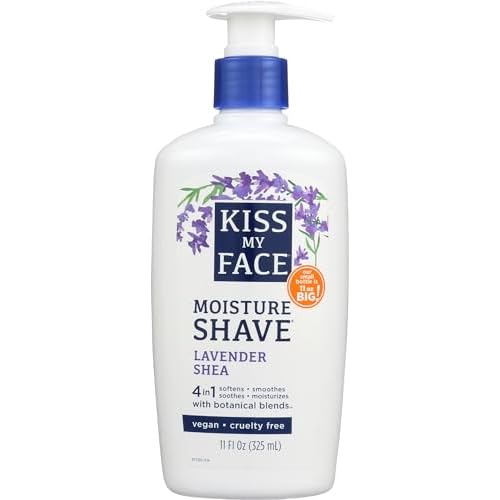 Kiss My Face Moisturising Shave Gel (Lavender & Shea) (11oz) 326ml