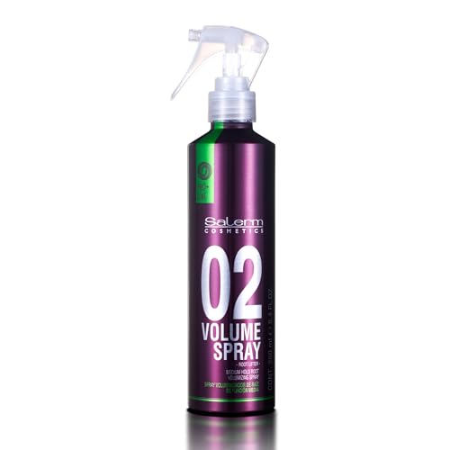 SALERM - Volumizing Hair Spray - Pro Line Volume Spray 02-250 ml - Lifts the Roots - Adds Volume to Hair without Weighing it Down - Humidity Resistant for Long-Lasting Hold - Heat Protector