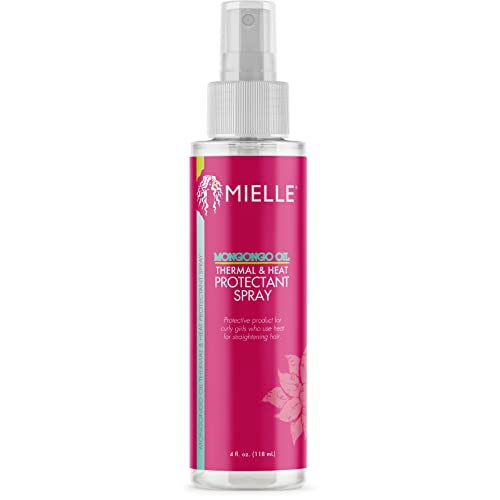 Mielle Organics Mongongo Oil Heat Protectant Spray, 4 oz
