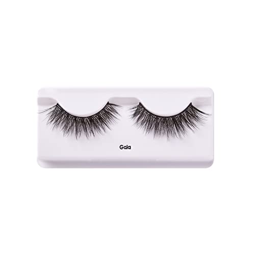 KISS Lash Couture Faux Mink Collection False Eyelashes, ¡®Gala¡¯, 12mm, Easy to Apply, Reusable, Vegan & Cruelty free, No Damage To Natural Lashes, 1 Pair Strip Lashes