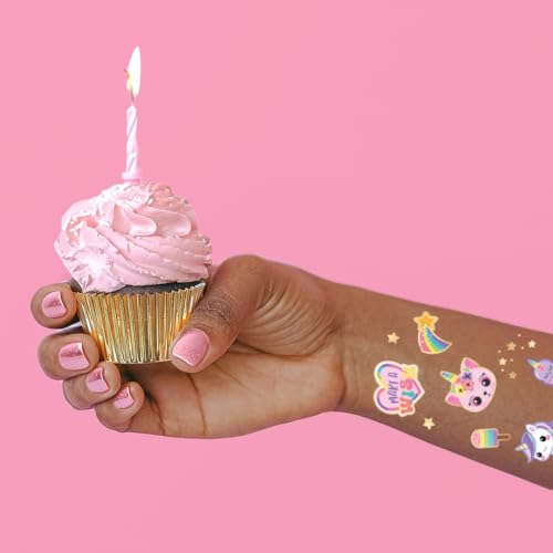 Flash Tattoos Temporary Tattoos for Kids - Waterproof