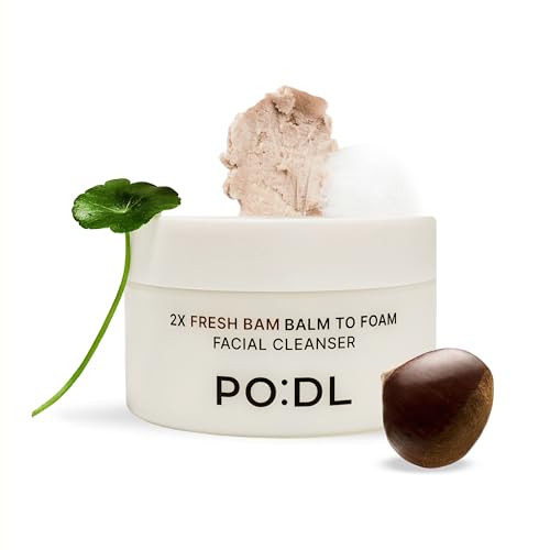PO:DL Balm to Foam Cleanser for Makeup & Sunscreen Removal | Deep Cleansing Face Wash | Exfoliating Pore Care Sebum Control Moisture Balance | Vegan Zero Irritation | Korean Skincare 4.39 fl oz