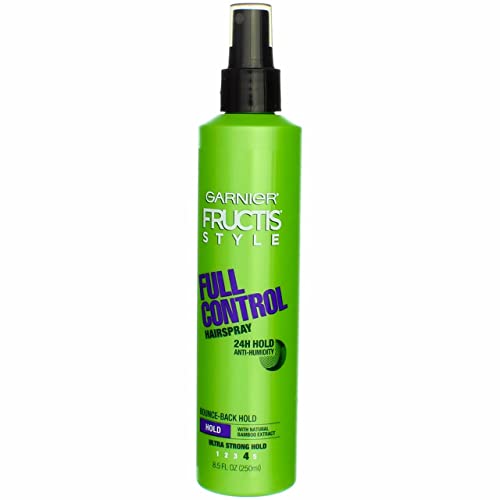 Garnier Fructis Style Full Control Anti-Humidity Non Aerosol Hairspray 8.5 oz (Pack of 6)