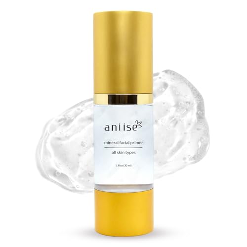 Mineral Makeup Facial Foundation Primer ? Smooths Skin, Extends Makeup Wear, Controls Shine, Minimizes Pores & Fine Lines ? For All Skin Types ? Vegan, Paraben Free, Cruelty-Free ? 1 fl oz (30 mL)