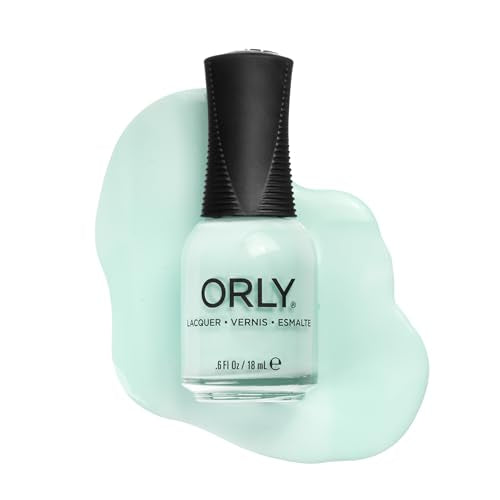 Orly Butterfly Pea Nail Polish - Pastel Blue-Green Crème Finish