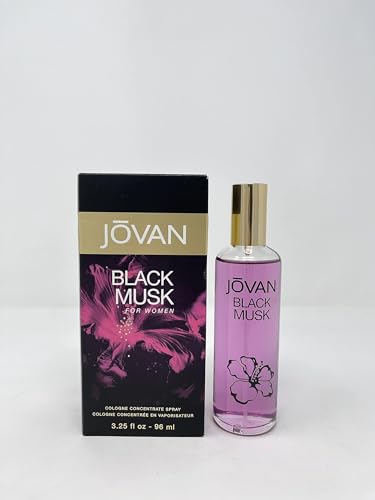 Jovan Black Musk 3.25 oz Cologne Concentrate Spray