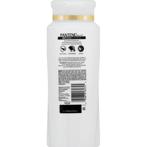Pantene Pro-V Smooth & Sleek Shampoo, 20.1 fl oz