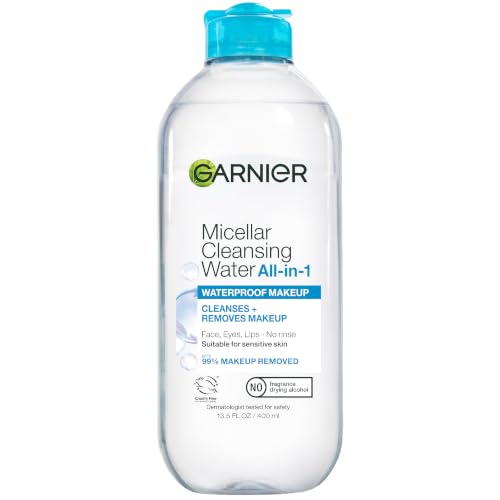 Garnier SkinActive Micellar Water for Waterproof Makeup - 13.5 Fl Oz (Pack of 1)