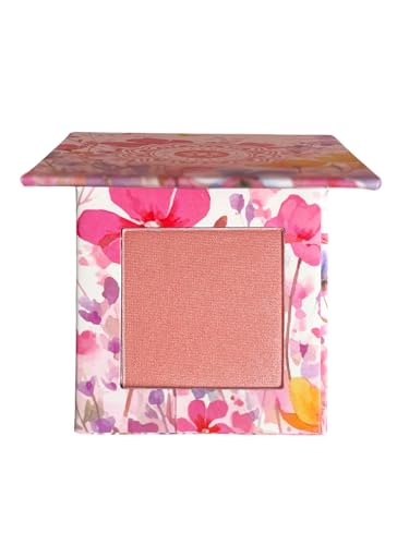 Honeybee Gardens Wildflower Blooming Blush, Vegan Pressed Powder, 0.14oz