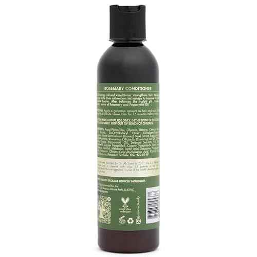 As I Am Rosemary Conditioner 8 oz - with Biotin & Saw Palmetto