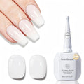 AzureBeauty Milky White Gel Nail Polish 18ML - Natural & Buildable Sheer Finish