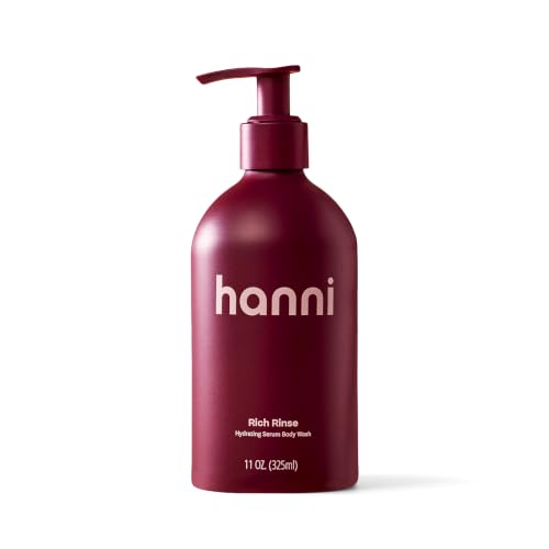 HANNI Rich Rinse Hydrating Serum Body Wash, Glycerin + Aloe, 325