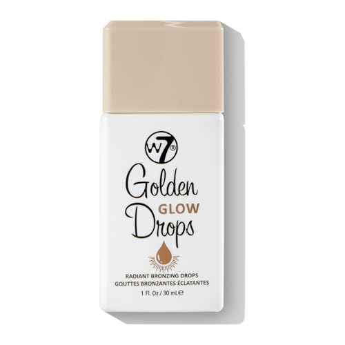 W7 Golden Glow Drops - Liquid Bronzing Drops For Flawless Skin & A Radiant Finish
