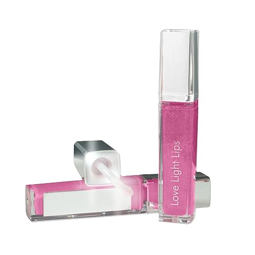 Love Light Lips | Lighted Lip Gloss with Mirror - 4 Luscious Colors |Gift|Holidays|Christmas|Bridal