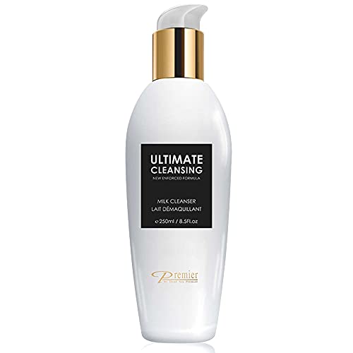 Premier Dead Sea Cleansing Milk ? Gentle Face Cleanser & Makeup Remover, Sensitive Skin, Classic Collection, 8.45 fl oz