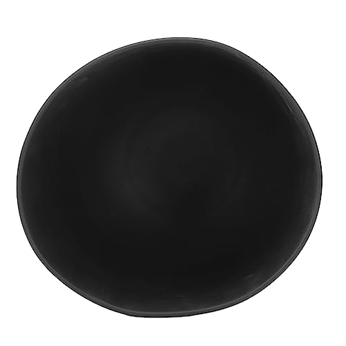 Large Size Silicone Mixing Bowl, Professional Reusable Beauty Tool, Multi Purpose Holder for Spices, Space Saving Kitchen Accessory with Mask (Black)