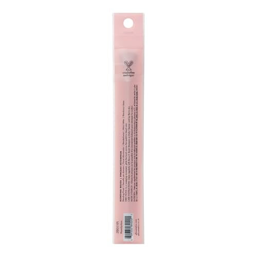 e.l.f. Blending Brush, Makeup Brush For Blending Eyeshadow & Concealer, Dome-Shaped, Made With Synthetic Bristles, Vegan & Cruelty-Free