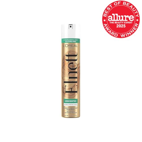 L'Oreal Paris Elnett Unscented Hairspray 11 oz Extra Strong Hold