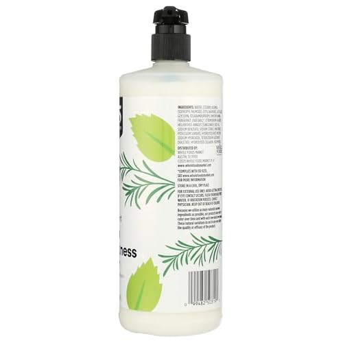 365 by Whole Foods Market, Volume & Thickness Conditioner with Rice Protein & Collagen, Rosemary Mint Scent, 32 Fl Oz