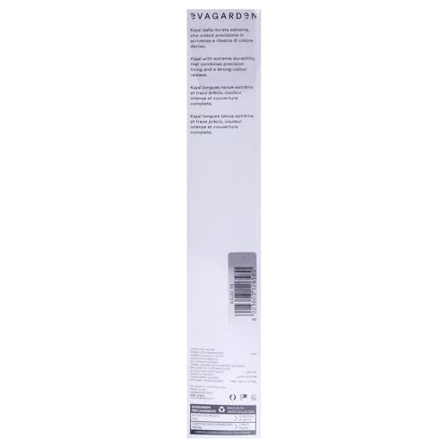 Getue EVAGARDEN Eyelid Waterline Pencil-Delivers Saturated Color with Long-Lasting Effect-Intensifies Your Makeup Appearance-Easy Application-With Vitamin E Properties-58 Black-.07 oz Eye Liner