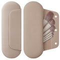 Silicone Makeup Brush Holder Travel Case with Magnetic Closure