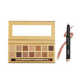 Sigma Beauty Eye Perfection Bundle ? Eyeshadow Primer Base (Persuade, Light Pink Beige Matte) + Ambiance Eyeshadow Palette with 14 Neutral & Gold Shades, Brushes & Mirror ? Long-Lasting, Crease-Free W
