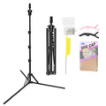 Foldable Wig Stand Tripod with Adjustable Height & Accessories