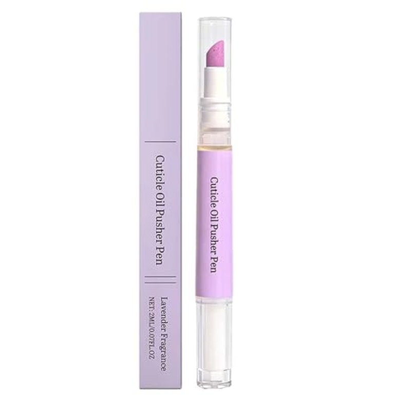 2-in-1 Cuticle Oil Pusher Pen with Lavender Moisturizer