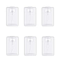 20 Packs 20ml Clear Plastic Perfume Spray Bottle Containers Refillable Perfume Spray Bottles Card Type Fine Mist Empty Container Moisturizing Water Box Makeup Sprayer for Skincare Water