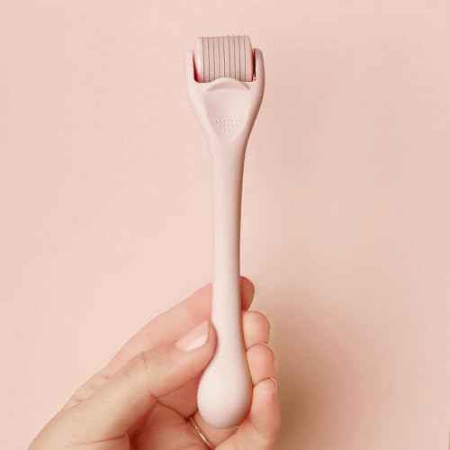 ROSELYNBOUTIQUE Derma Roller for Hair Beard Facial Skin Face 0.3mm 540 Microneedles Cosmetic Beauty Instrument Self-Care Gifts for Men Women