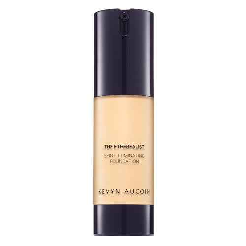 Kevyn Aucoin The Etherealist Skin Illuminating Foundation: Comfortable, shine-free, smooth, moisturize. Medium to full coverage. Makeup artist go to for an even bright natural look.