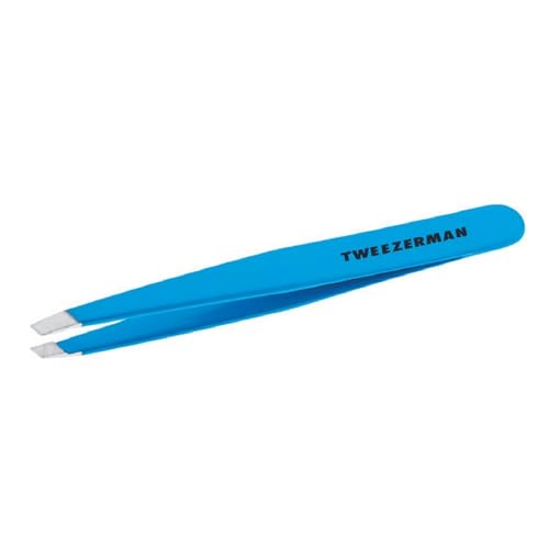 Tweezerman Slant Tweezer -Blue Jewel Model No. 1230-B09R, multi