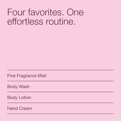 Bath & Body Works Champagne Toast Gift Set with Body Wash, Fine Fragrance Mist, Lotion, & Hand Cream ? Personal Care Collection for Gifts or Individual Use, Champagne & Sparkling Berry Scent - 1 Pack