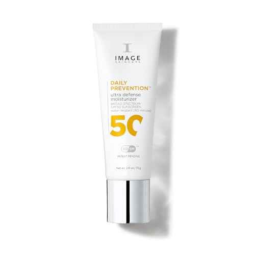 IMAGE Skincare DAILY PREVENTION Ultra Defense Moisturizer, SPF 50 Broad Spectrum Sunscreen, Fragrance Free