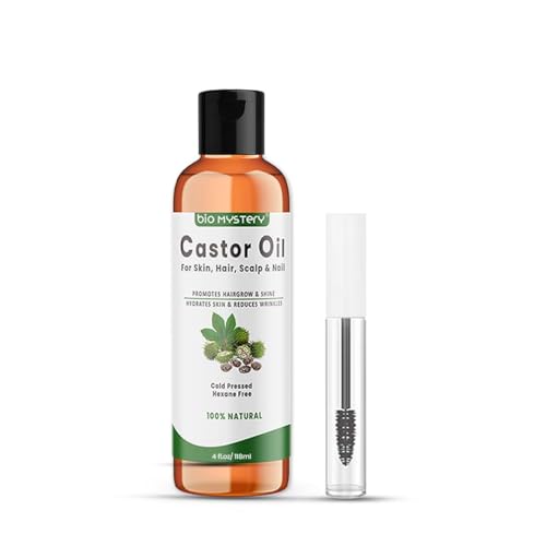 Pure Castor Oil for Hair, Lashes & Skin – 120ml