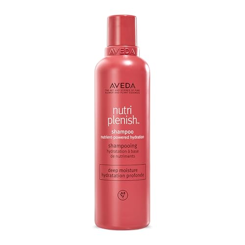 Aveda Nutriplenish Shampoo Deep Moisture | Rich Hydration for Medium to Thick Dry Hair | Organic Pomegranate Oil, Coconut Oil, Mango Butter | 93% Naturally Derived*