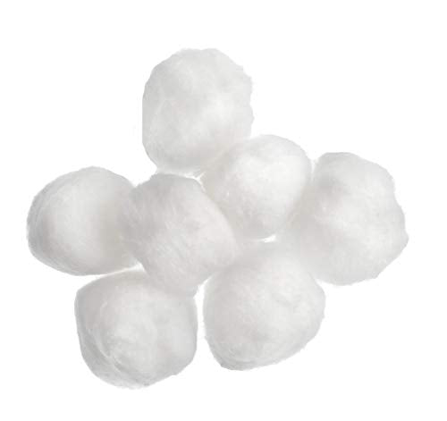 Swisspers Organic 100% Natural Cotton Balls - Biodegradable, 80 Count Bag