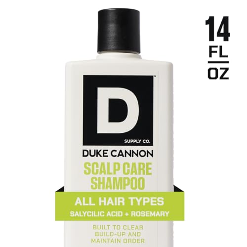 Duke Cannon Superior Grade Scalp Care Shampoo & Conditioner Bundle, 2-Pack, 14 oz Each ? Deep Cleansing, Scalp Soothing, Sulfate-Free, Moisturizing Hair Care for Men