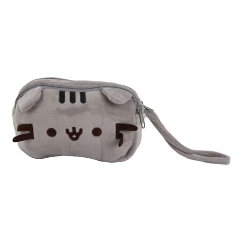 Kitten Motif Toiletry Bag, Cute, Stylish, Soft Canvas, Versatile, Cat Makeup Bag for Outings, Travel, Office
