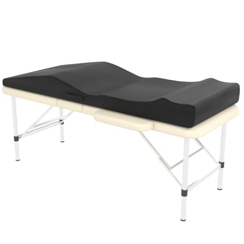 ENITYA 71" Ergonomic Lash Bed Topper with Removable Cover