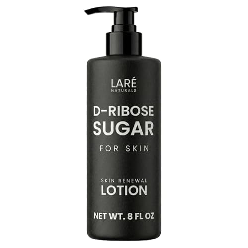 Ribose Sugar for Skin - Ribose Cream - D-Ribose - Working Hands Cream - Lightweight Moisturizer with D-Ribose & Vitamin E - 8 fl oz - Unscented
