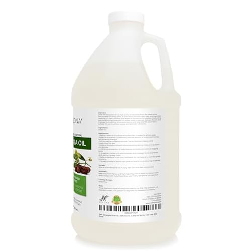 velona Jojoba Colorless Oil 64 fl oz | 100% Pure and Natural Carrier Oil | Clear, Refined, Cold Pressed | Moisturizing Face, Hair, Body and Skin Care | Use Today - Enjoy Results