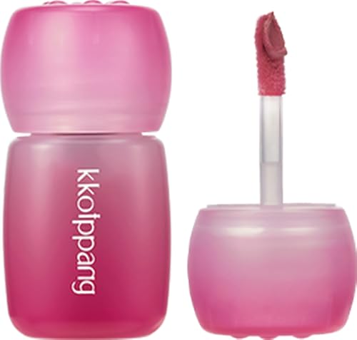 KKOTPPANG Rose Blur Tint Lip Stain - Matte Finish, 5 Shades
