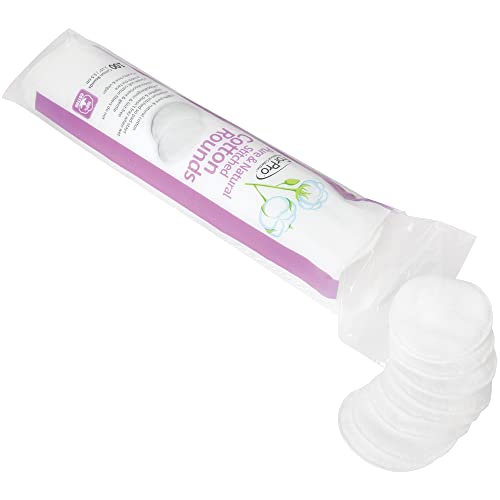 ForPro Cotton Rounds 400-Count - Lint-Free Makeup Remover Pads