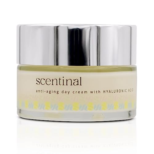 Scentinal Anti-Aging Day Cream with Hyaluronic Acid - Glow All-Day Hydration for Radiant, Youthful Skin (50 ml/1.7 Oz)